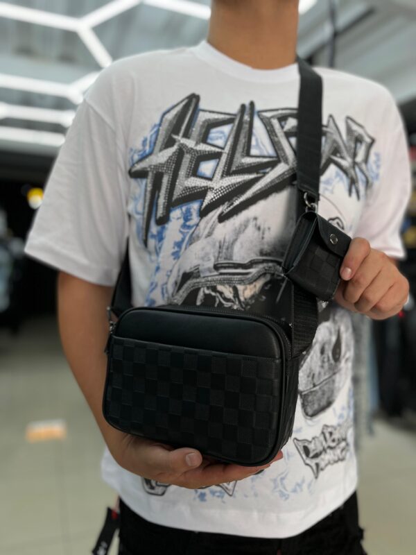 BOLSO LV CUADRO BLACK 6105