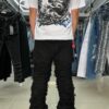 JEANS M-STAR BLACK RASGADO FLARE M-8973