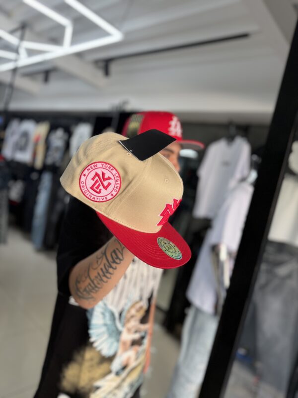 JOCKEY DOBLE AA PLANO NY RED-BEIGE HOMBRE AJUSTABLE