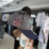 JOCKEY DOBLE AA CURVO BROOKLYN GRIS-AZUL HOMBRE AJUSTABLE