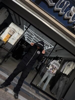IMG_4999 POLERON CHROME HEARTS BLACK UNISEX