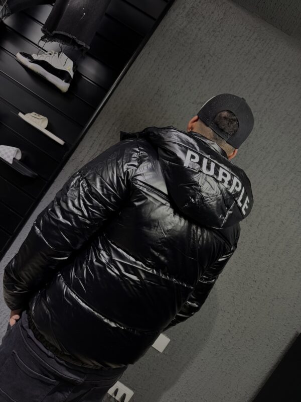 CHAQUETA PURPLE-BRAND BLACK BRILLANTE HOMBRE