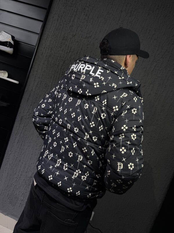CHAQUETA PURPLE-BRAND LOGO P BLACK HOMBRE