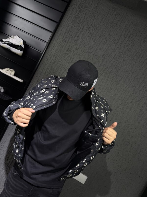 CHAQUETA PURPLE-BRAND LOGO P BLACK HOMBRE