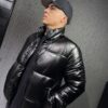 CHAQUETA PURPLE-BRAND BLACK BRILLANTE HOMBRE