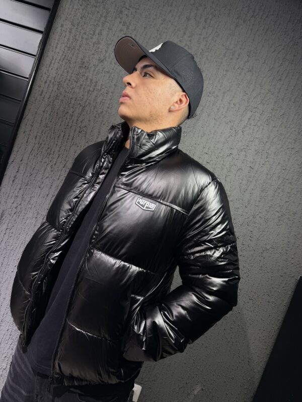 CHAQUETA PURPLE-BRAND BLACK BRILLANTE HOMBRE