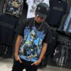 POLERA LIFE HUSTLERS OVERSIZE BLACK H8300
