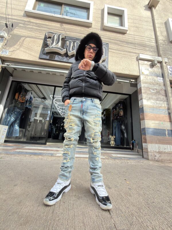 JEANS M-STAR CELESTE RASGADO FLARE M-9045
