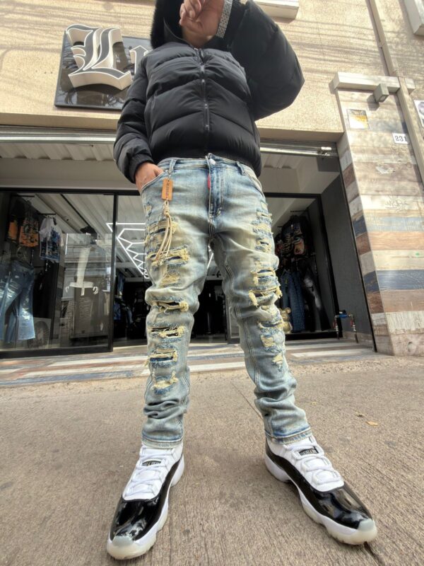 JEANS M-STAR CELESTE RASGADO FLARE M-9045