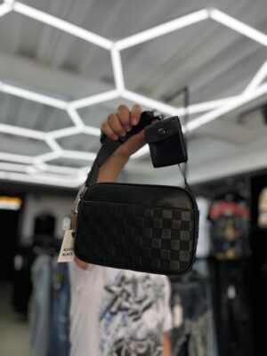 BOLSO LV CUADRO BLACK 6105