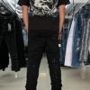 JEANS M-STAR BLACK RASGADO PINTURA REGULAR FIT M-9079