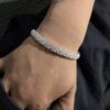 PULSERA CUADRO TENNIS CON ZIRCON PLATA 925 (15GR) 20CM