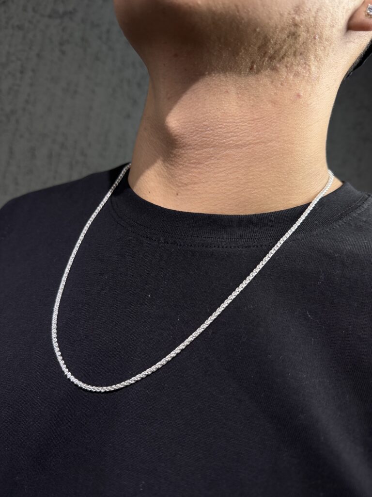 CADENA ENTORCHADO PLATA 925 (14GR) 60CM