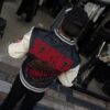 CHAQUETA UNIVERSITARIA SCARFACE WHITE-BLACK CUERO JH97005