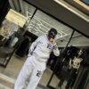 CONJUNTO HELLSTAR 2 PIEZAS GRIS UNISEX