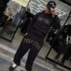 CONJUNTO TRAPSTAR 2 PIEZAS BLACK UNISEX
