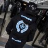 POLERON CHROME HEARTS BLACK-BLUE UNISEX