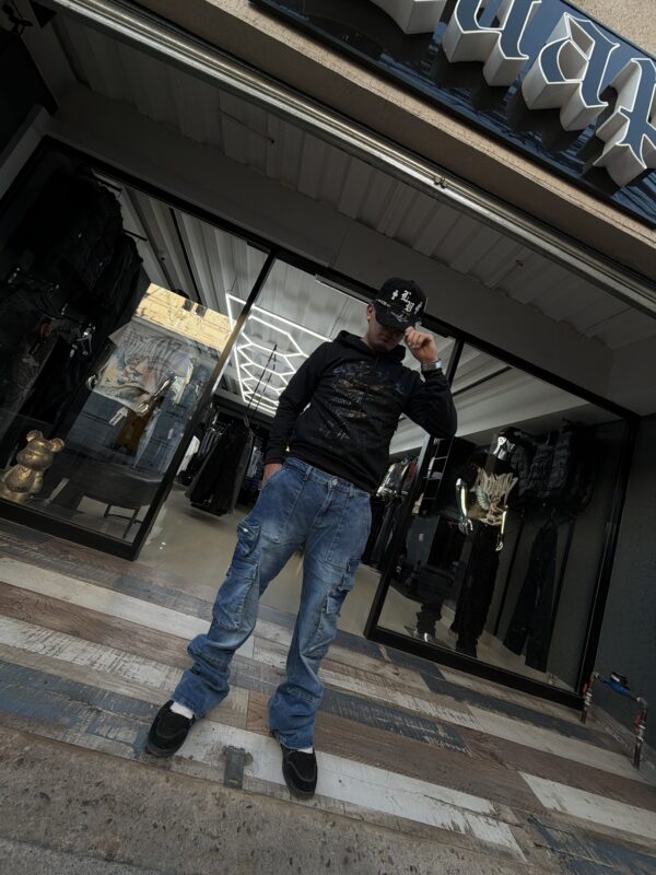 JEANS DIABOLO CARGO BLUE HOMBRE