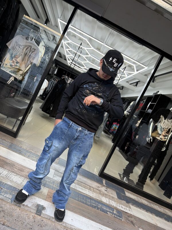 JEANS DIABOLO CARGO BLUE HOMBRE