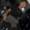 BOLSO DE MANO LCTE GRIS-BLACK 3273