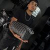 BOLSO DE MANO LCTE GRIS-BLACK 3273
