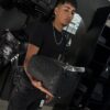 BOLSO DE MANO CH RELIEVE BLACK 3273