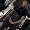BOLSO LV CUADRO RELIEVE BLACK PEQUEÑO 6386