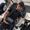 BOLSO CH RELIEVE CON MONEDERO BLACK 6387