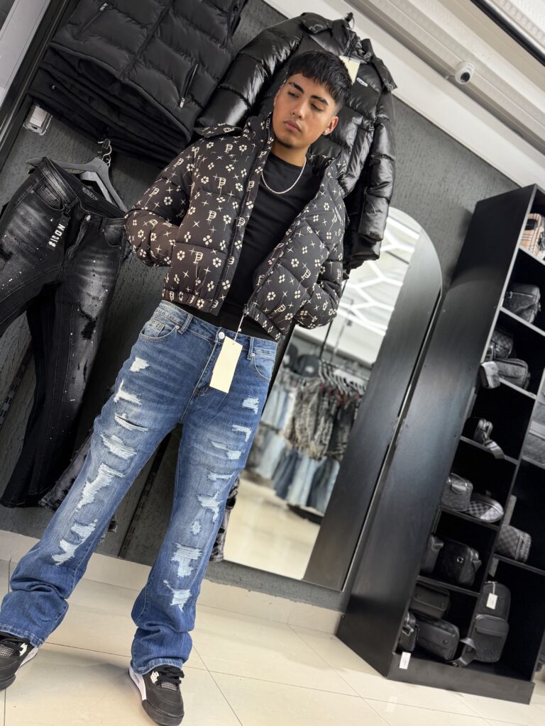 JEANS LOGEQI FLARE BLUE JH-99167