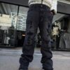 JEANS FASHION NOVA UNDERCOVER SLIM STACKED FLARE BLACK WASH DARSP23684