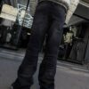 JEANS FASHION NOVA UNDERCOVER SLIM STACKED FLARE BLACK WASH DARSP23684