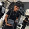 BOLSO LCTE CON MONEDERO GRIS-BALCK UNISEX 6388