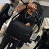 BOLSO CH RELIEVE BLACK GRANDE 7587