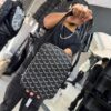 BOLSO LINEA CAFE-BLACK PEQUEÑO UNISEX 6385