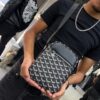 BOLSO LINEA CAFE-BLACK PEQUEÑO UNISEX 6385
