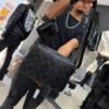 BOLSO CH CON MONEDERO GRIS-BLACK 6388
