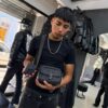 BOLSO CH RELIEVE CON MONEDERO NEGRO UNISEX 5368