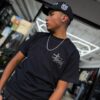 POLERA STUSSY BLACK OVERSIZE JH98001