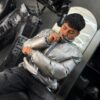 CHAQUETA GRIS BRILLANTE HD6109