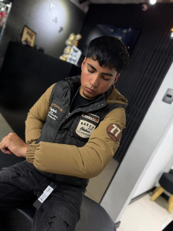 CHAQUETA BAEST ADE NEGRA / CAFE LF-3023