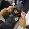 CHAQUETA BAEST ADE NEGRA / CAFE LF-3023