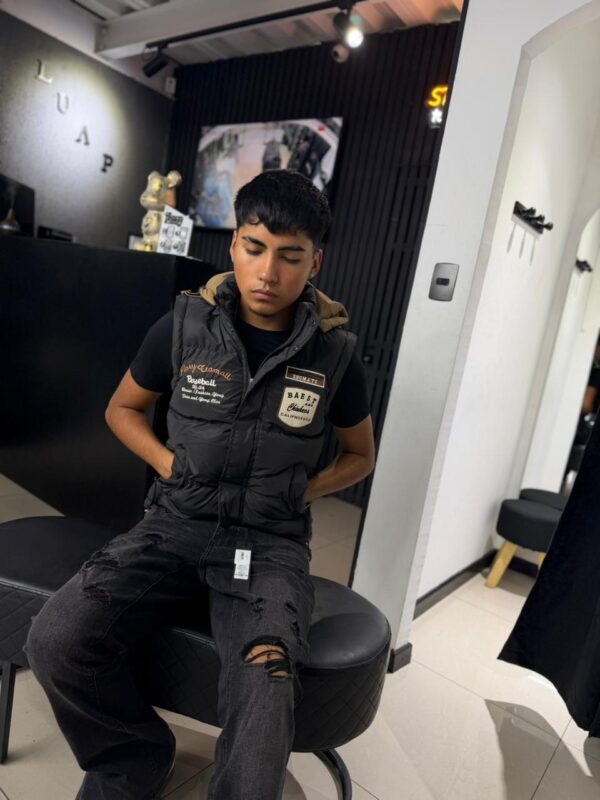 CHAQUETA BAEST ADE NEGRA / CAFE LF-3023