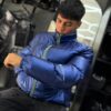 CHAQUETA AZUL MANGA LARGA HD6109