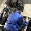CHAQUETA AZUL MANGA LARGA HD6109