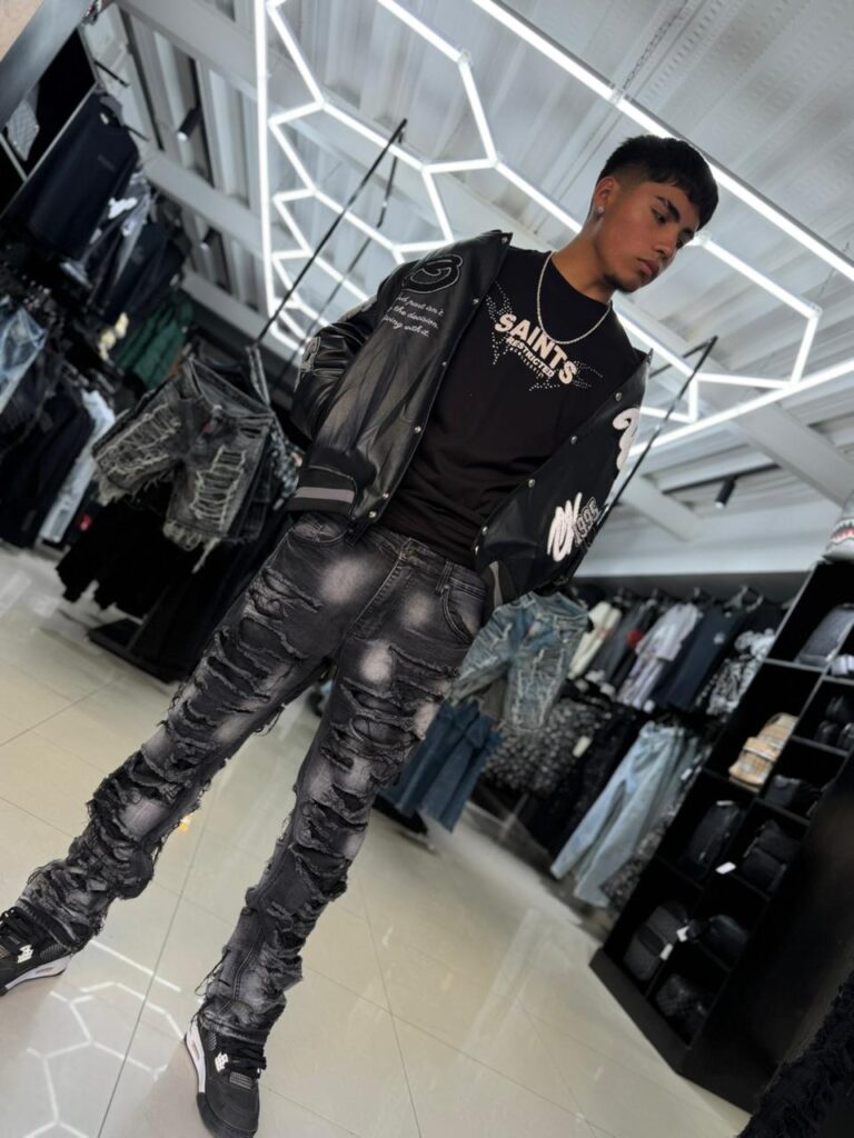 JEANS PVP GRIS FLARE HOMBRE RXN10108