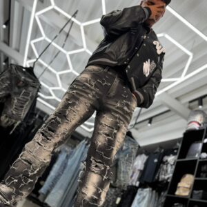 JEANS PVP GRIS FLARE HOMBRE RXN10110