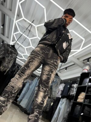 JEANS PVP GRIS FLARE HOMBRE RXN10110