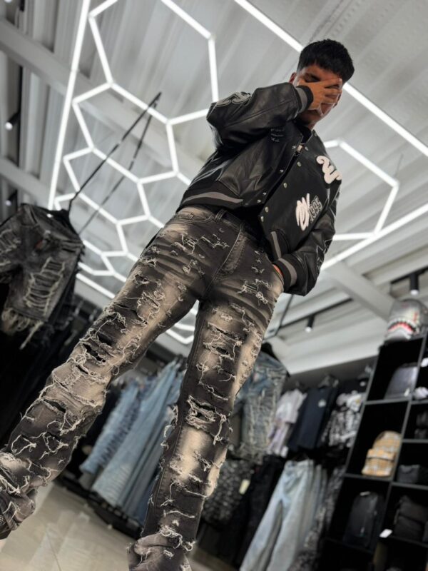 JEANS PVP GRIS FLARE HOMBRE RXN10110