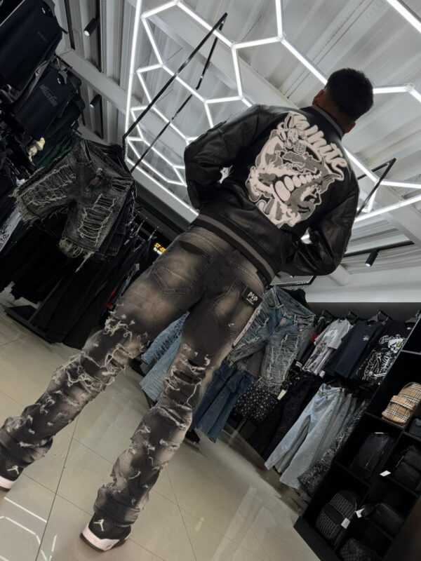 JEANS PVP GRIS FLARE HOMBRE RXN10110