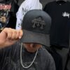 JOCKEY CURVO BARBA HEARTS-CHROME HEARTS BLACK CRUZ BRILLO MEXICO